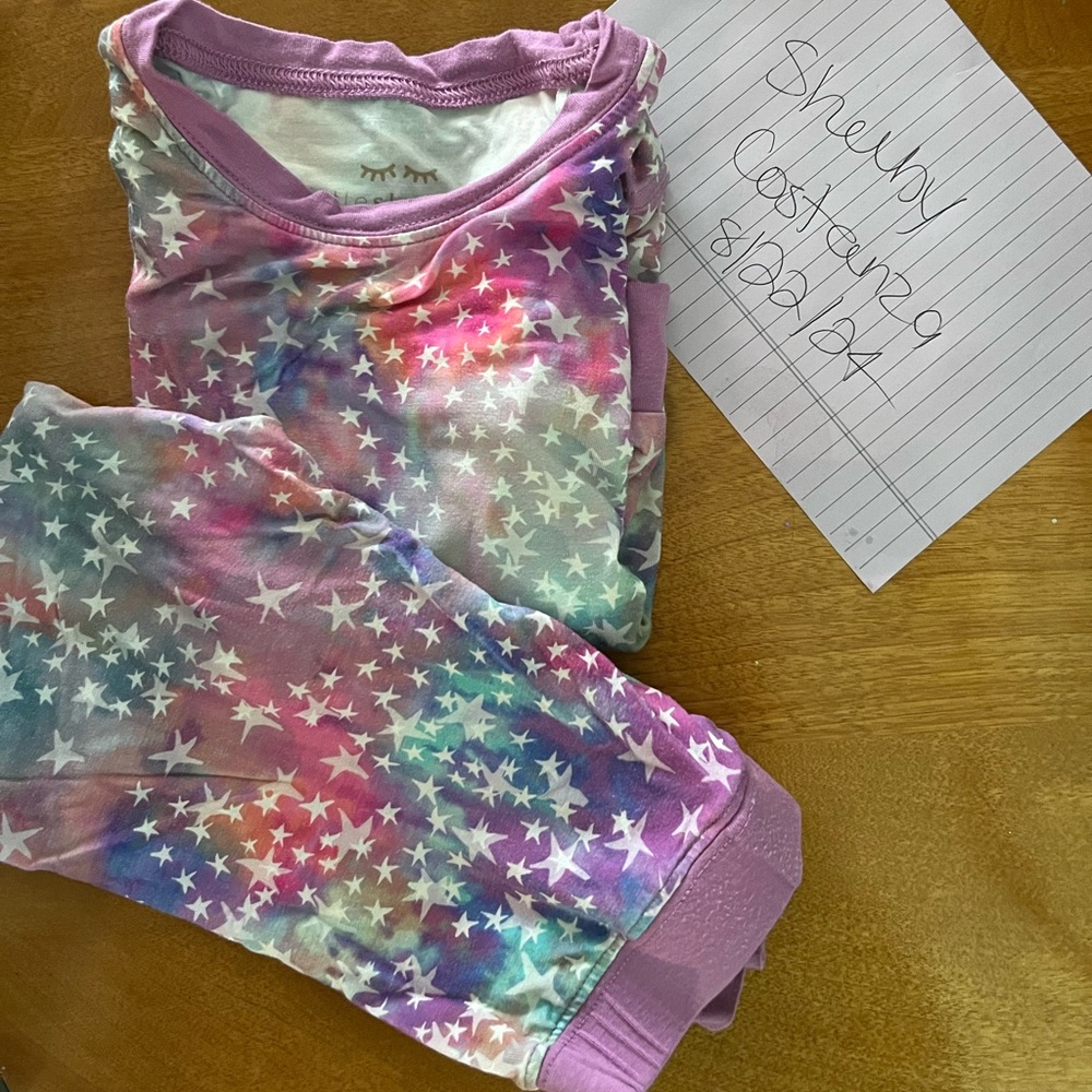 Stardust little sleepies long sleeve pjs